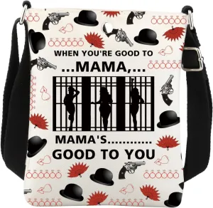 BNQL Chicago Musical Crossbody Bag Chicago Musical Gifts Chicago Merchandise Musical Lover Gift Chicago Shoulder Bag
