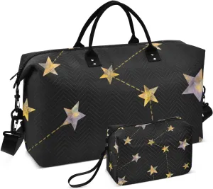 Bolaz Duffle Bag for Travel-Star Pattern ， Easy Update Large Magnectic Sticker Refrigerator Magnets Decor Wash Machine Magnet Decals23"x26"