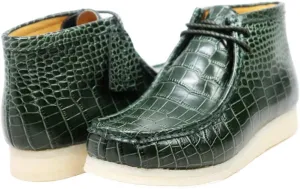 British Walker, Designer Mens Shoe Walkers Gator Vintage Lace Up, Handmade Leather Shoes for Men with Superior Comfort & Good Looks