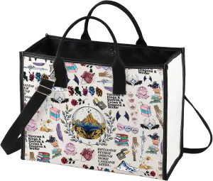 BWWKTOP Bookish Makeup Bag Book Lovers Gifts Bookworm Makeup Zipper Pouch Bag Bookish Merchandise (PHYSA BG)