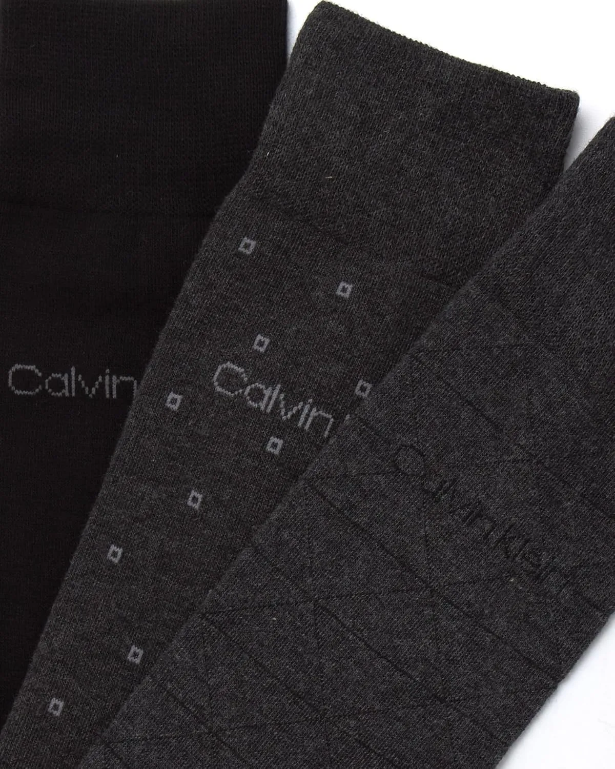 Calvin Klein Men's Dress Socks - 6 Pack Pull On Closure Cotton Blend Comfort Crew Socks - Dress Socks for Men (7-12)