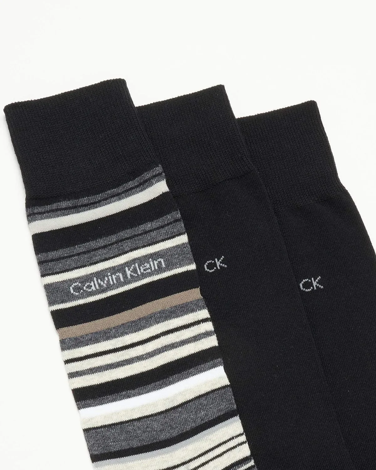 Calvin Klein Men's Dress Socks - 6 Pack Pull On Closure Cotton Blend Comfort Crew Socks - Dress Socks for Men (7-12)