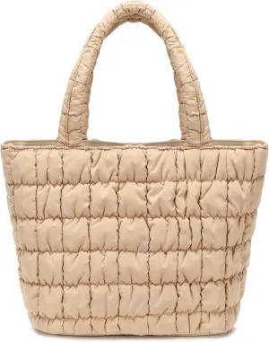 CAMTOP Lunch Box for Women Girls Insulated Cute Lunch Tote Bag Lunchbox Cooler Bag for Work Travel Picnic (Khaki)