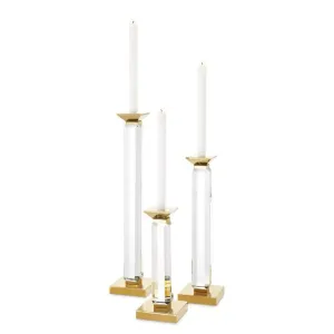 CANDLE HOLDER LIVIA SET OF 3