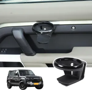 Car Drink Expander - Compatible with Land Rover Defender 90 110 130 2020-2024 Models - Interior Expansion Cup Holder
