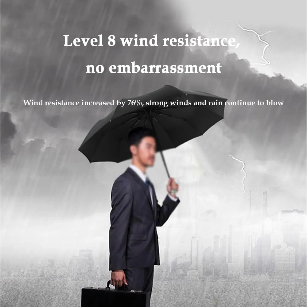Car Folding Umbrellas with for Lamborghini Marzal Miura Murcielago Logo,Portable Travel Umbrella Automatic Open/Close Umbrella All-Weather Travel Accessory,Red
