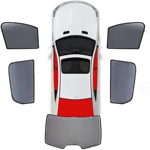 Car Side Window Sunshade for suzuki super vitra,High Elastic Material Front Rear Sun Shade Cover UV Protecti Breathable Sun Visor Privacy Protection,F