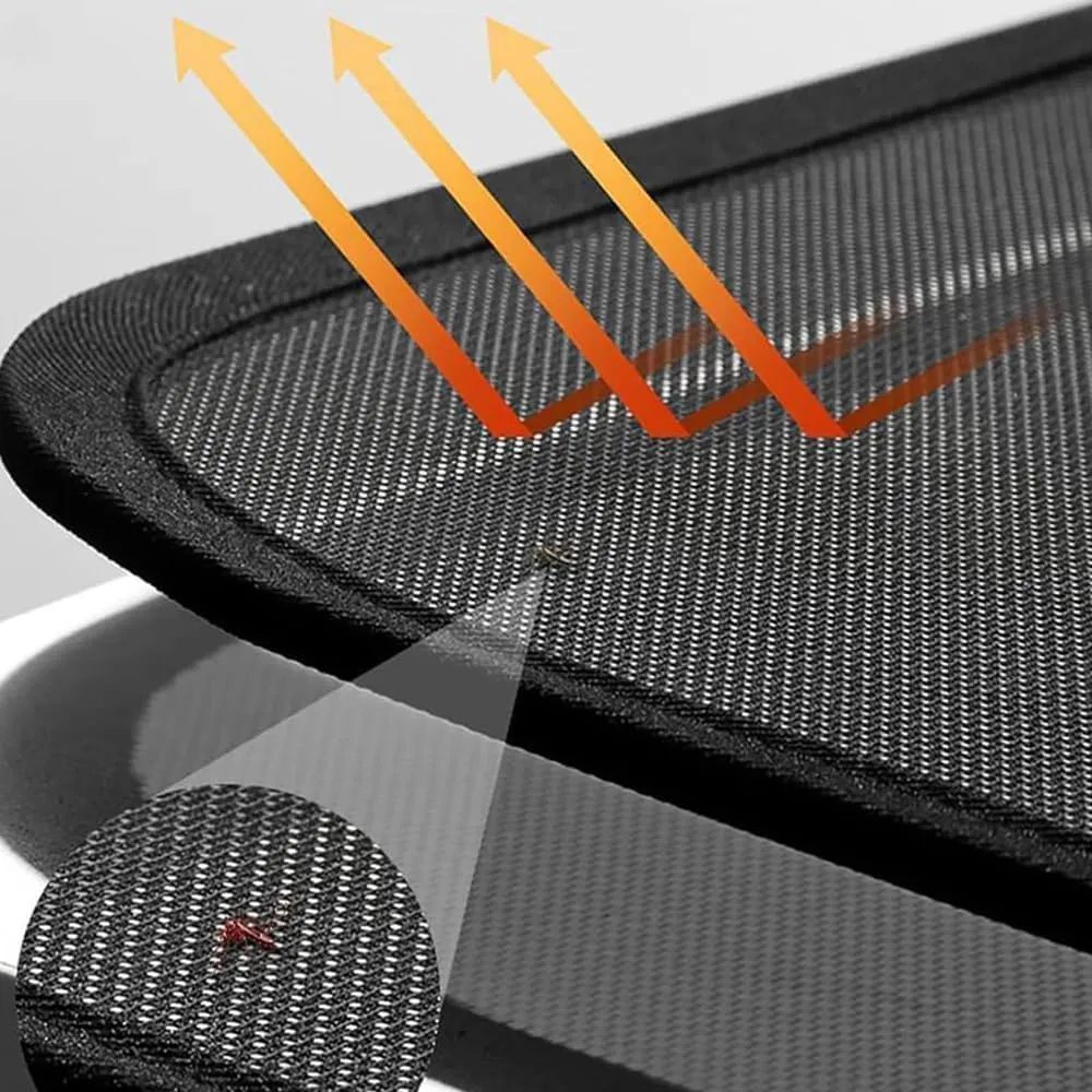 Car Side Window Sunshade for Suzuki Vitra 2014-2019,High Elastic Material Front Rear Sun Shade Cover UV Protecti Breathable Sun Visor Privacy Protection,H