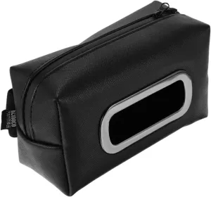 Car Visor Tissue Holder Compact Leather Tissue Container for Organizing Space Saving Design for Cars Bedrooms and More Present for Friends and Family