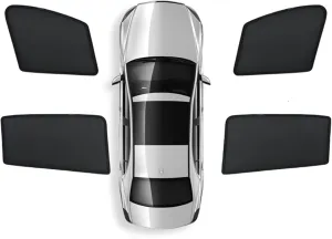 Car Window Shades for Mazda BIANTE Magnetic Car Side Window Sun Shade Protect from UV Rays Sun Shade Blocking Mosquito Net,4 Window Doors