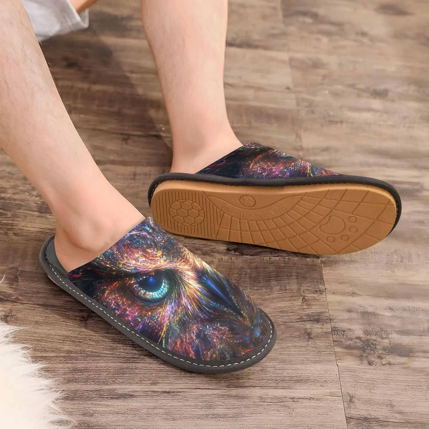 Cartoon Christmas Home Slippers Bedroom Shoes Slippers Women Indoor Men's Indoor Outdoor Slippers