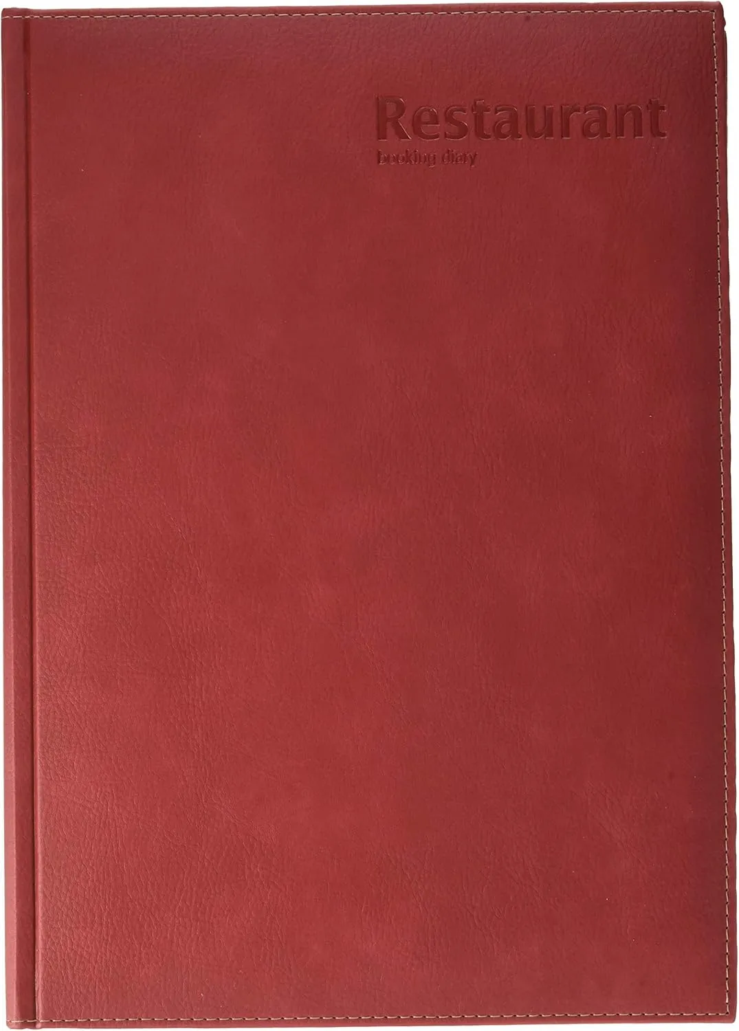 Castelli U07/24-391 A4 Restaurant Booking Diary, Red