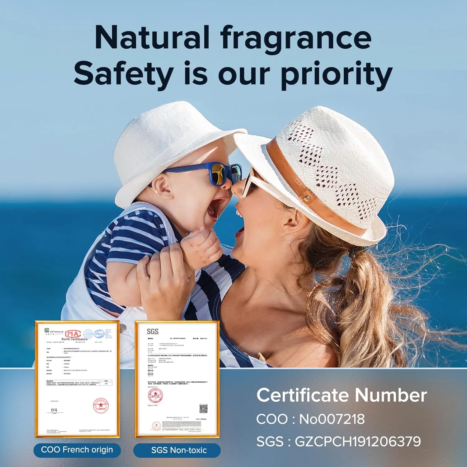 Ceeniu Car Air Fresheners - F26/CF12/F39 Dedicated Perfume Refill - 45ml - Can be Used for 2~6 Months - Made with Natural Plant Extracts - French Imported Fragrance - 17 Varied Scents Available