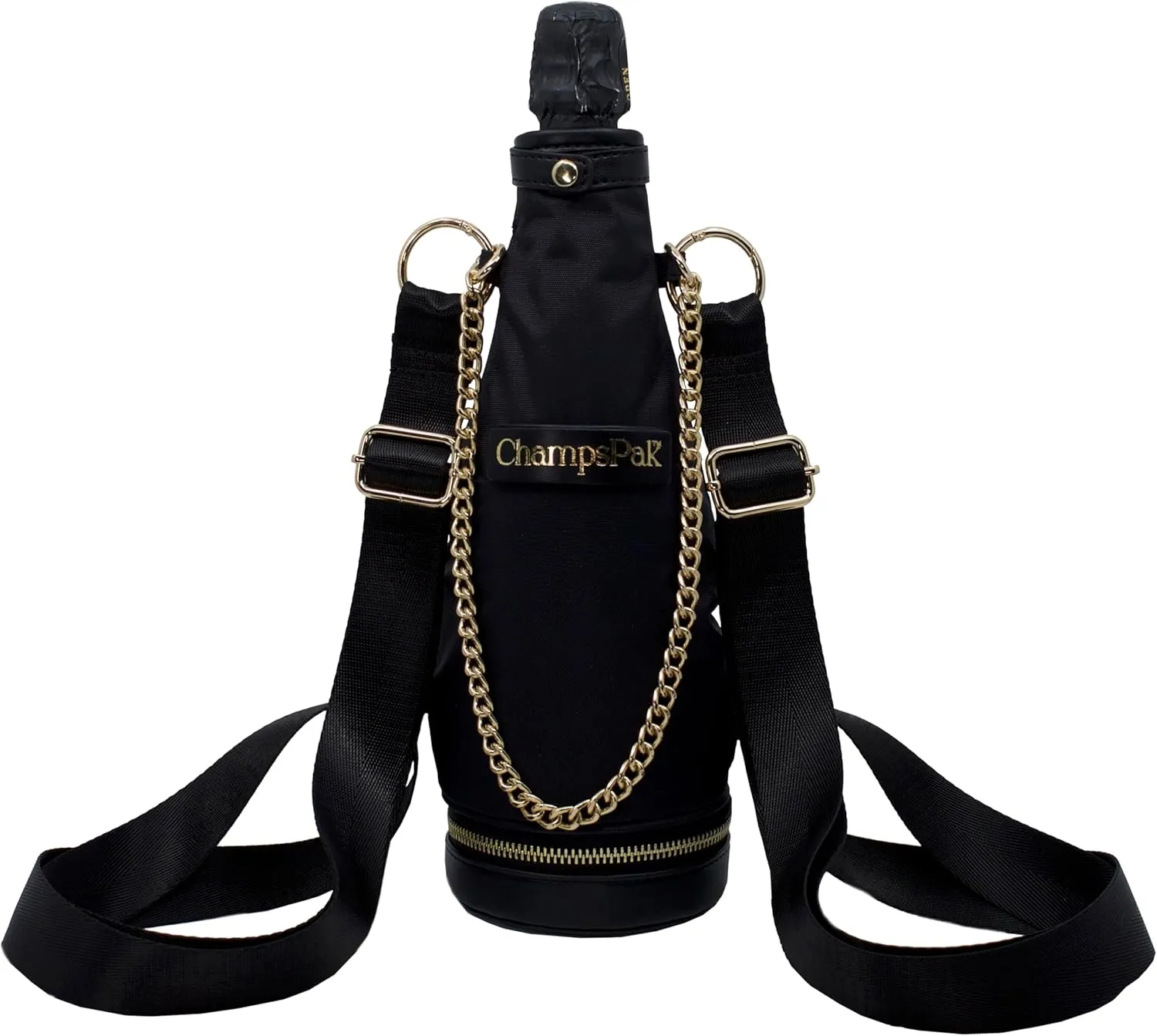 Champagne and Wine Backpack Cooler Bag Waterproof, Champagne and Wine Accessories - Black, Wine Cooler, Picnic, Housewarming Gifts, Holiday, New Years