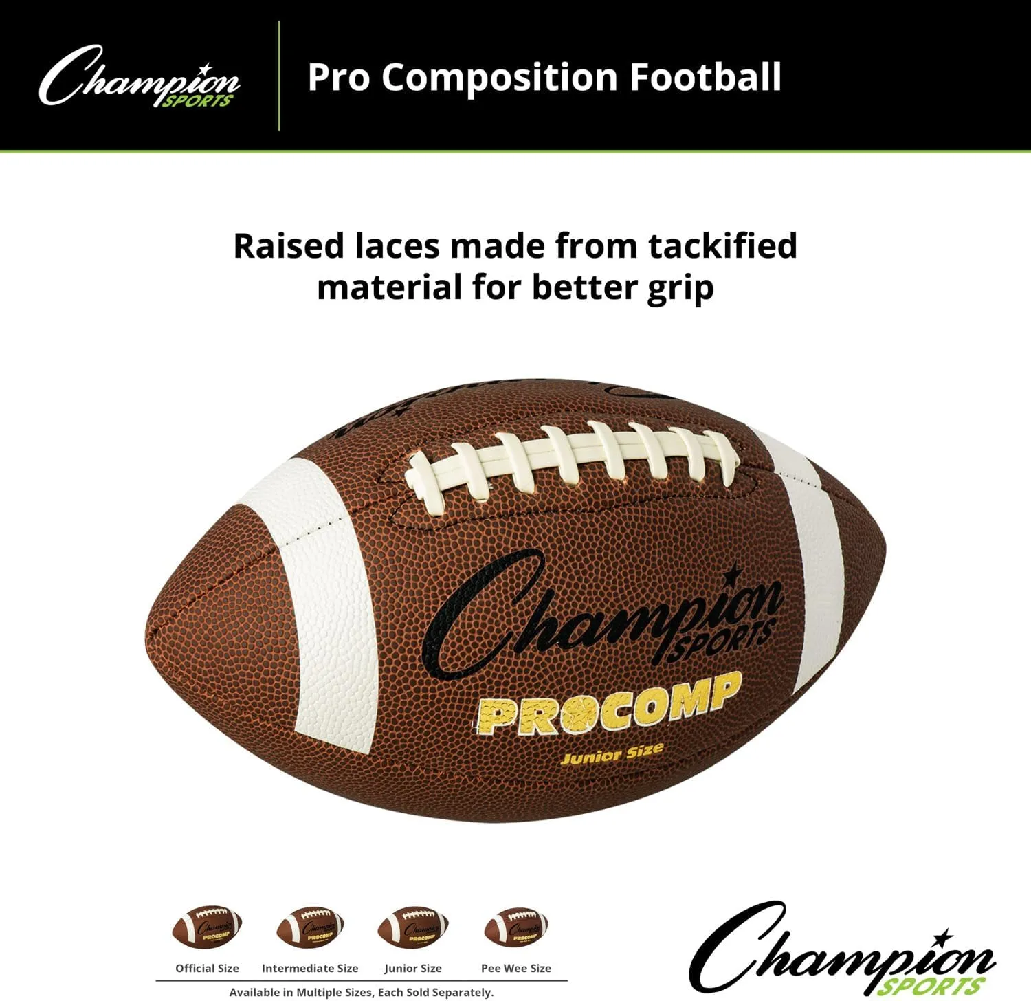 Champion Sports Pee Wee Comp Series Football