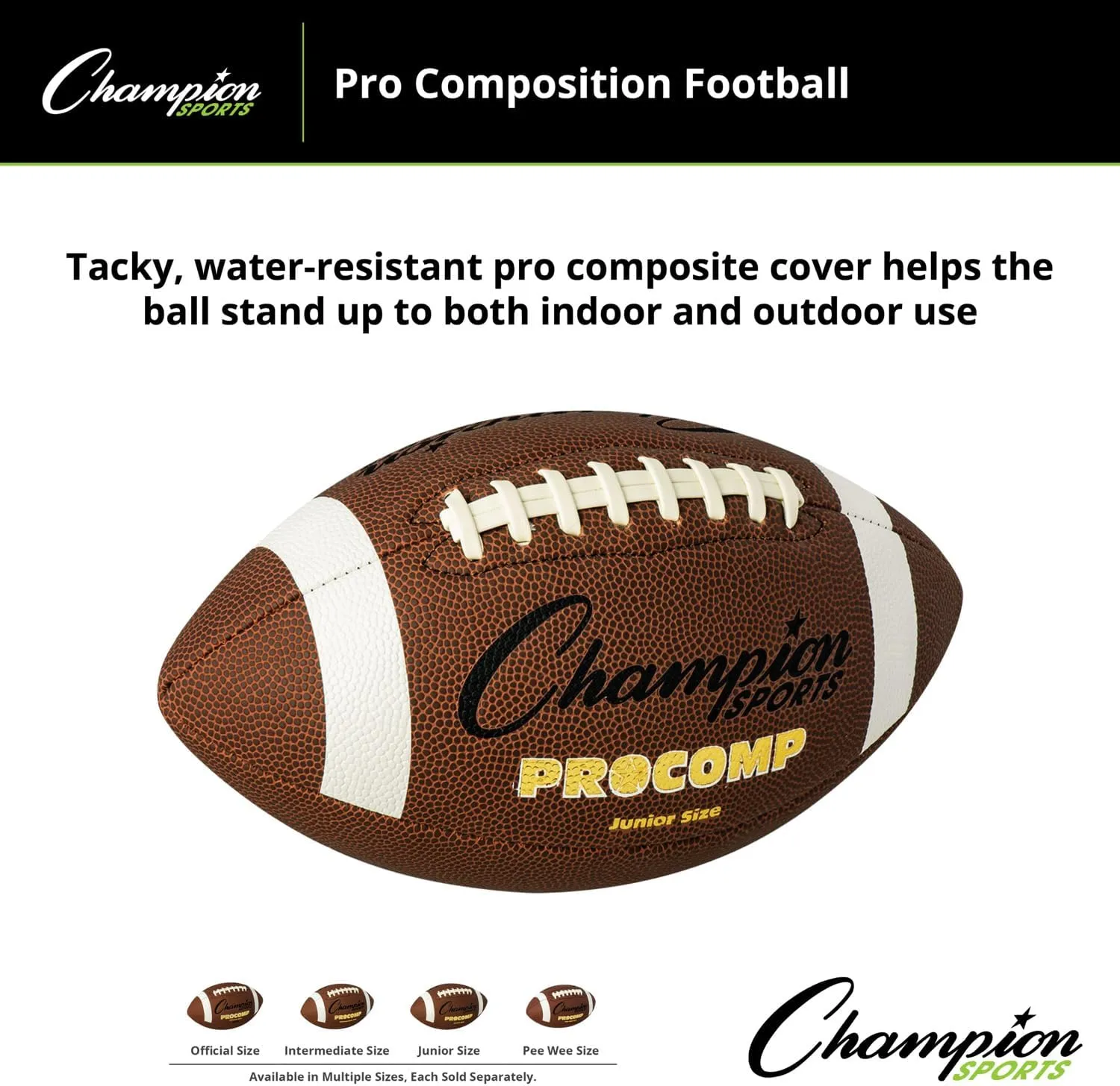 Champion Sports Pee Wee Comp Series Football