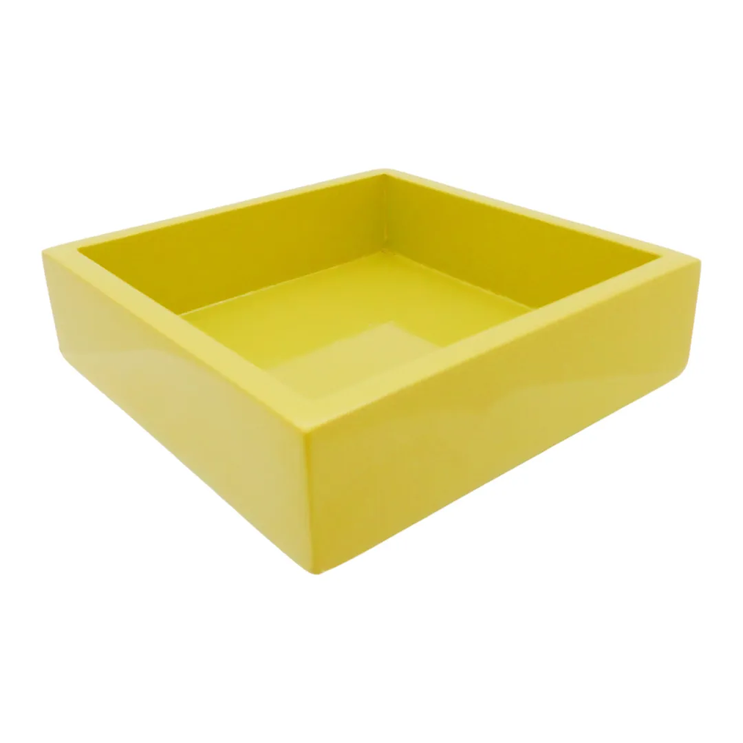 Citrine Bamboo Cocktail Napkin Holder