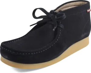 Clarks Men's Stinson Hi Wallabee Chukka Boot Dark Blue Suede 22821