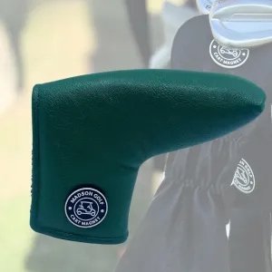 Classic Blade and Mallet Putter Headcovers with Madson Golf Cart Magnet for Secure Positioning and Quick Access, Protective PU Leather Head Covers, Magnetic Golf Accessories