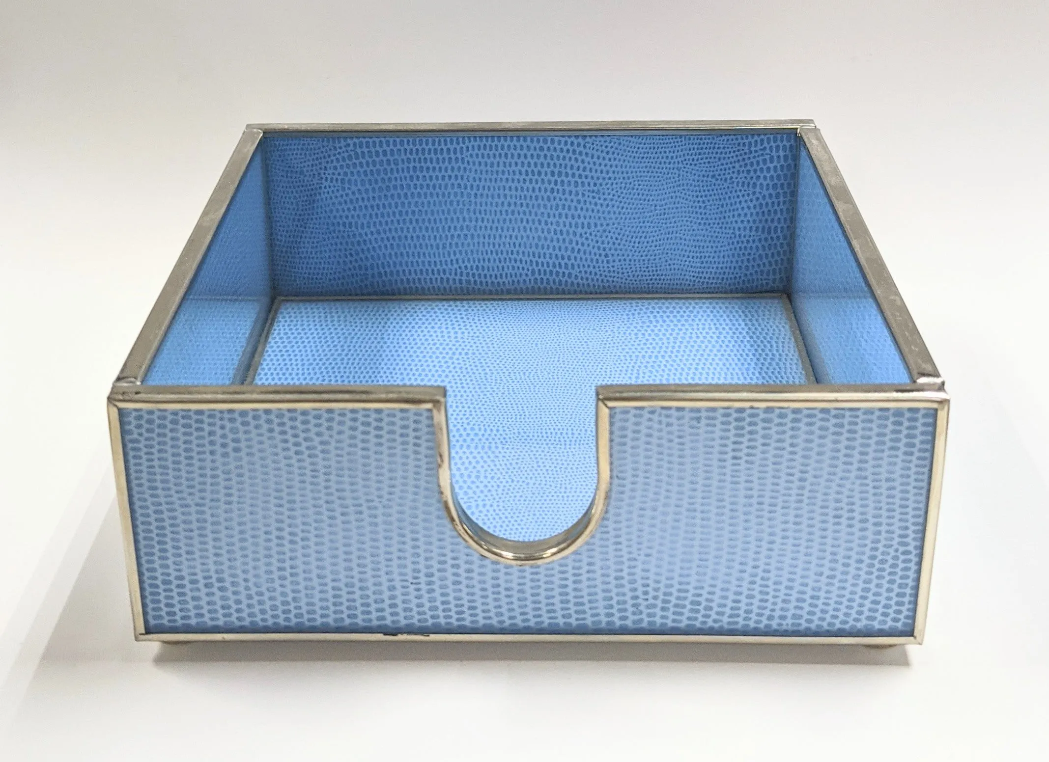 COCKTAIL NAPKIN HOLDER - JMP - BLUE LIZARD
