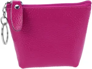 Coin Purse Self-closing Small Travel Kit Women's Leather Pouch Mini Money Pouch Pocket Coin Case