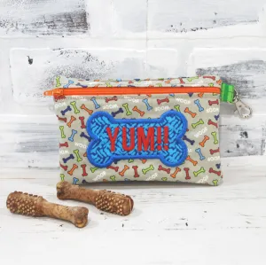 Colorful Bones Personalized Reusable Treat Bag