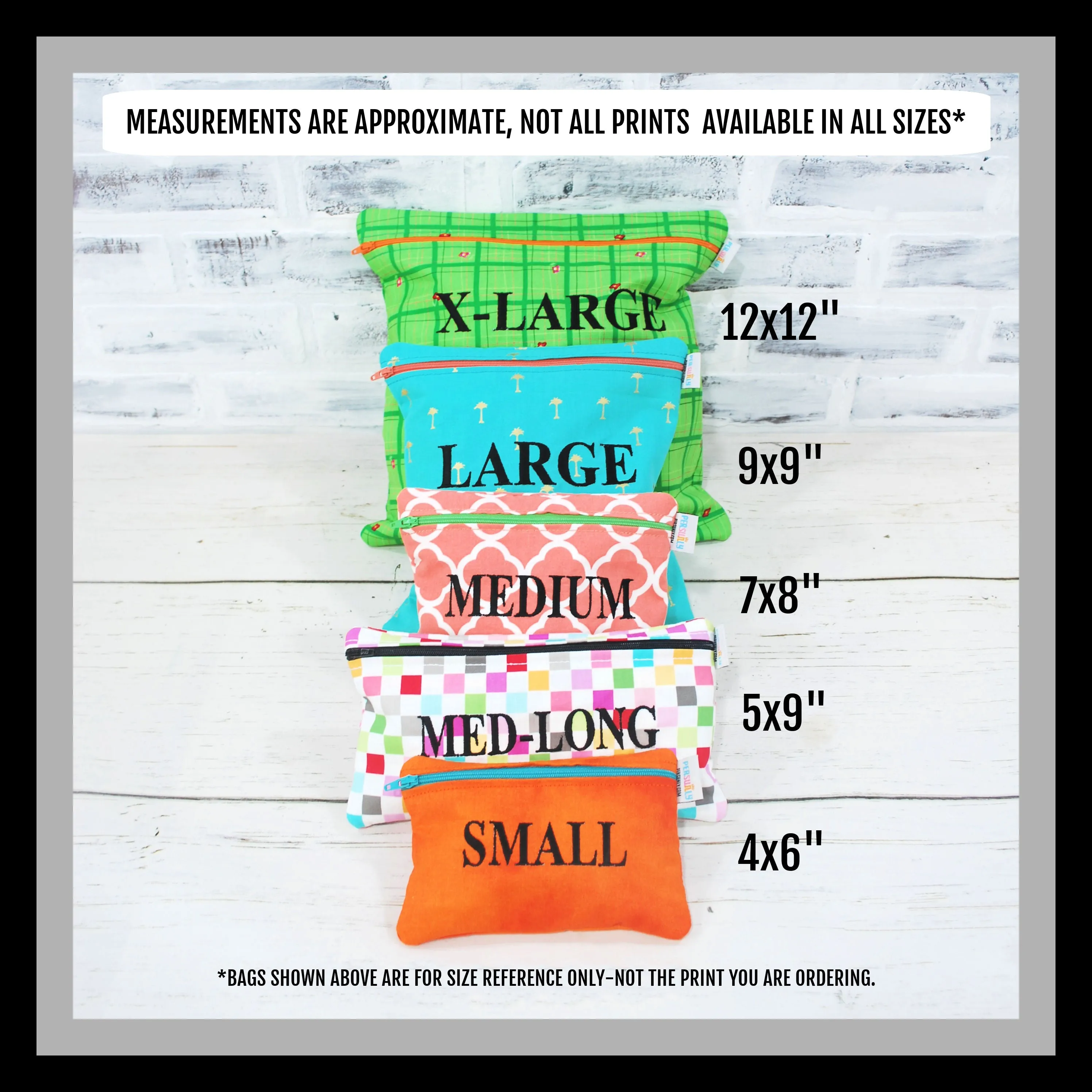 Colorful Bones Personalized Reusable Treat Bag