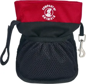 Company of Animals Pro Treat Bag, Clip & Belt Attachment, Zipped Pocket, Magnetic Closure, Waterproof Outer Treats Pouch, Clips for Accessories, Ideal for Dog Walking, Dog & Puppy Training