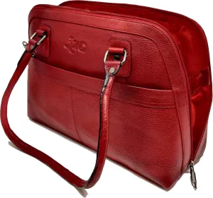 Compassionate Round Chain Leather Bag Medium size Leather Bag Green color hand or shoulder bag