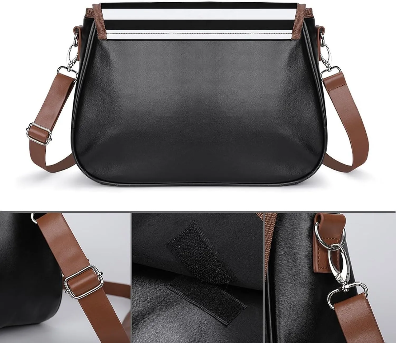 Cool Green Camo Army Camouflage Art Fashionable And Exquisite Shoulder Bag, Convenient Leather Crossbody Bag for Going Out