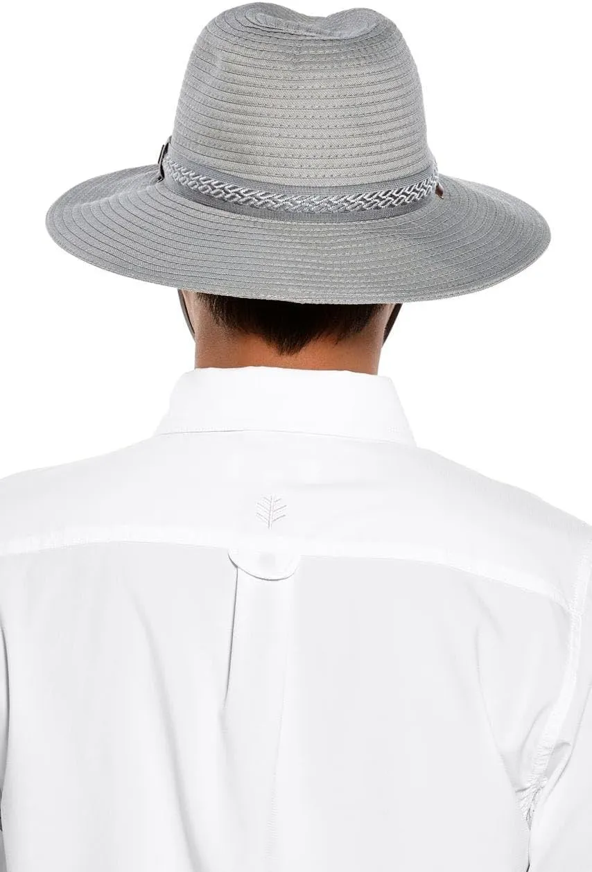 Coolibar UPF 50  Men's Galileo Packable Travel Hat - Sun Protective