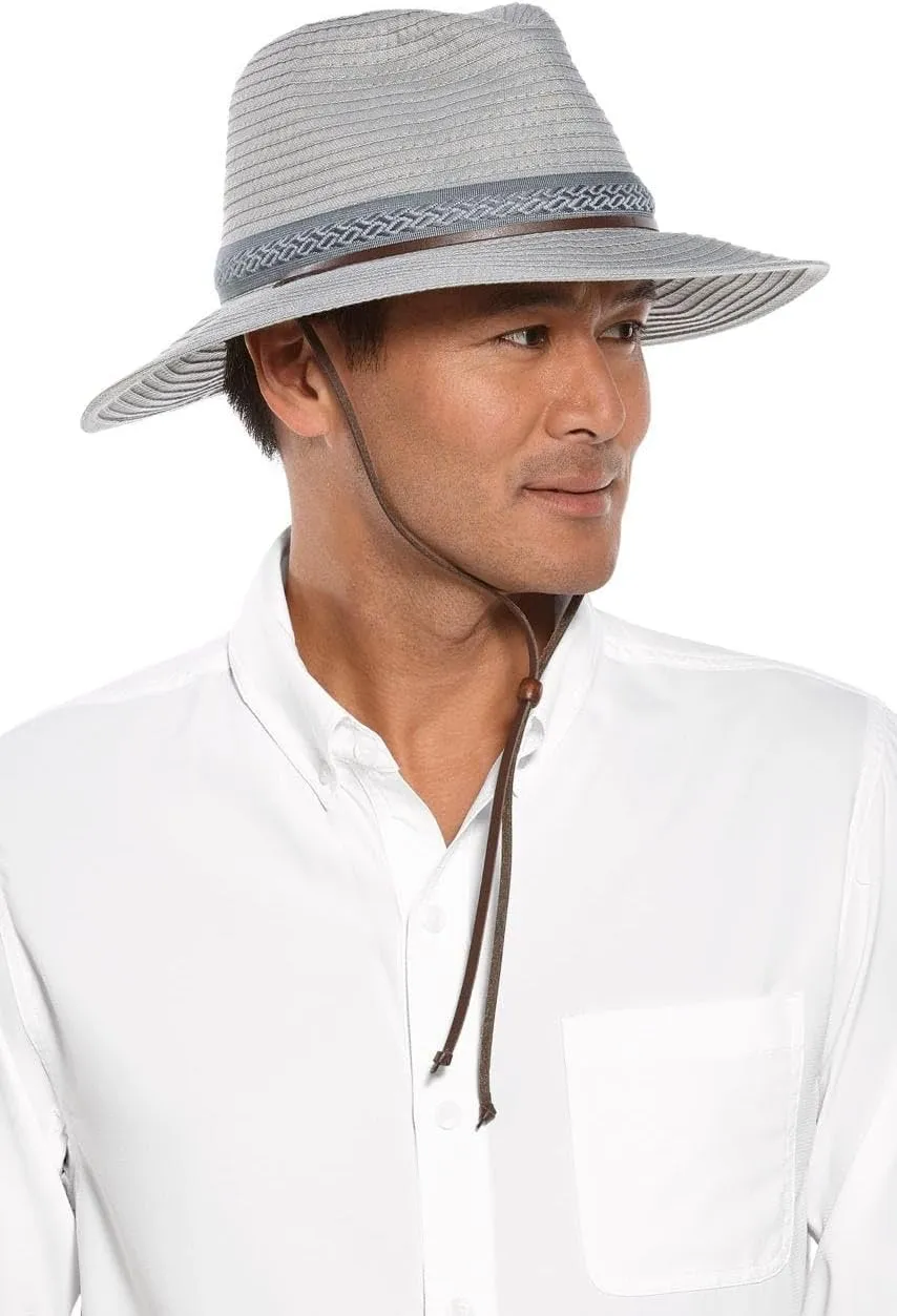 Coolibar UPF 50  Men's Galileo Packable Travel Hat - Sun Protective