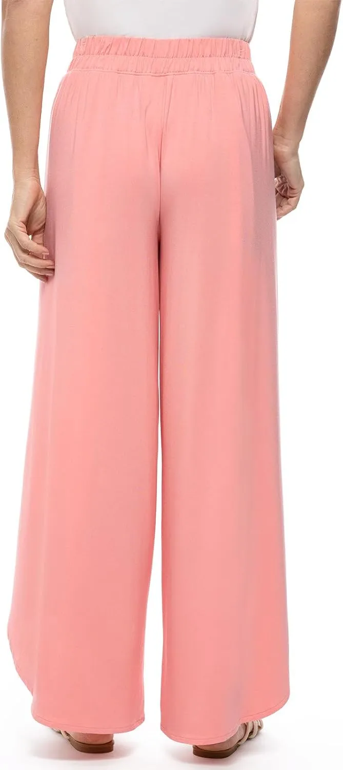 Coolibar UPF 50  Women's Lynsu Wide Leg Pants - Sun Protective