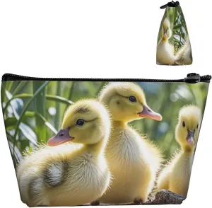 Cosmetic Bag Portable Makeup Bag Cute ducks Toiletry Bag Large Capacity Zipper Pouch Waterproof Toiletry Pouch Makeup Organizer Case for Women Men