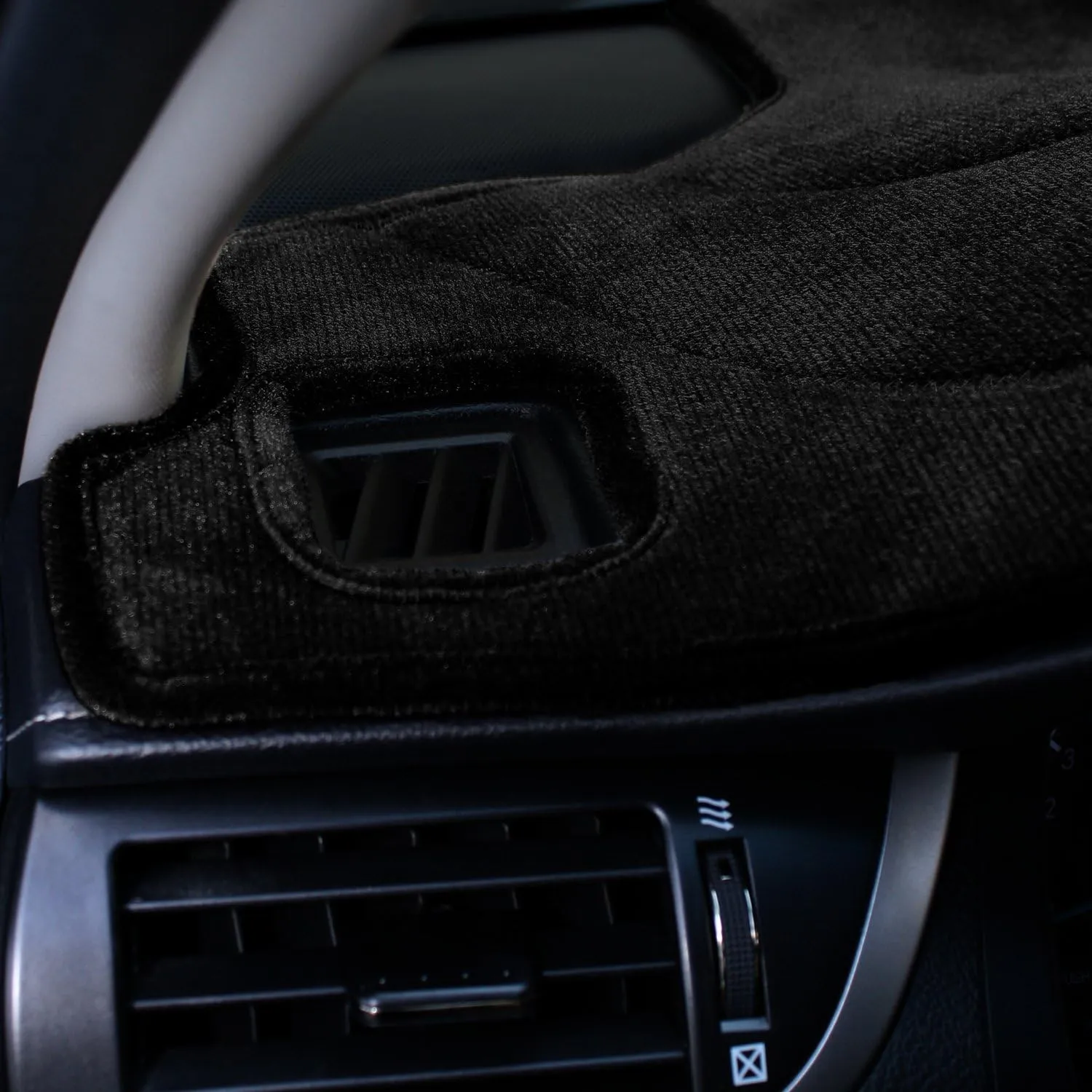 Coverking Custom Fit Dashcovers for Select Honda Pilot Models - Velour (Black)