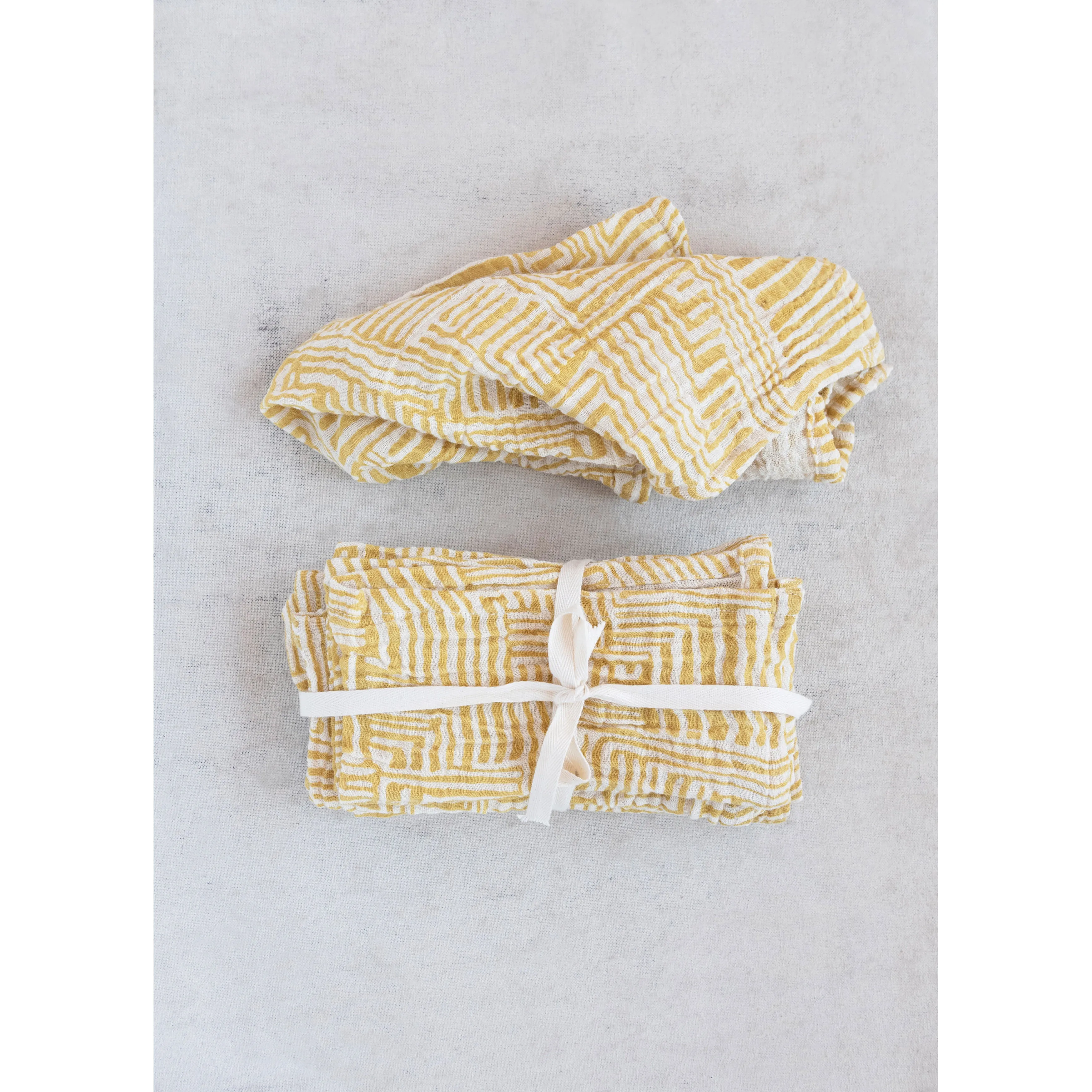Creative Co-op - Patterned Cotton Napkins