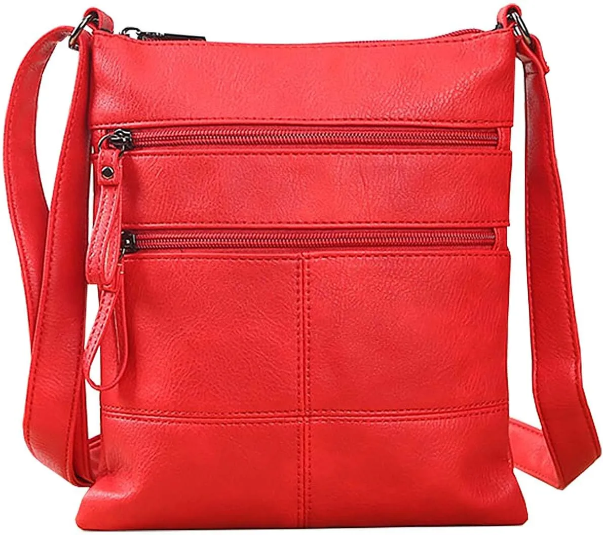 Crossbody Bag for Women, Crossbody Purse Cell Phone Wallet Purses Should Bag,PU Leather Sling Bag with Pockets