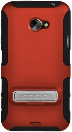 CSK3HTJETK-GR DILEX with Metal Kickstand Case for use with HTC EVO 4G LTE - Garnet Red