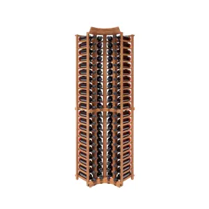 Curved Corner - 84 Bottle 7ft Wine Rack Kit