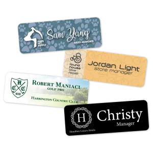 Custom Name Tags 10-Pack - Standard