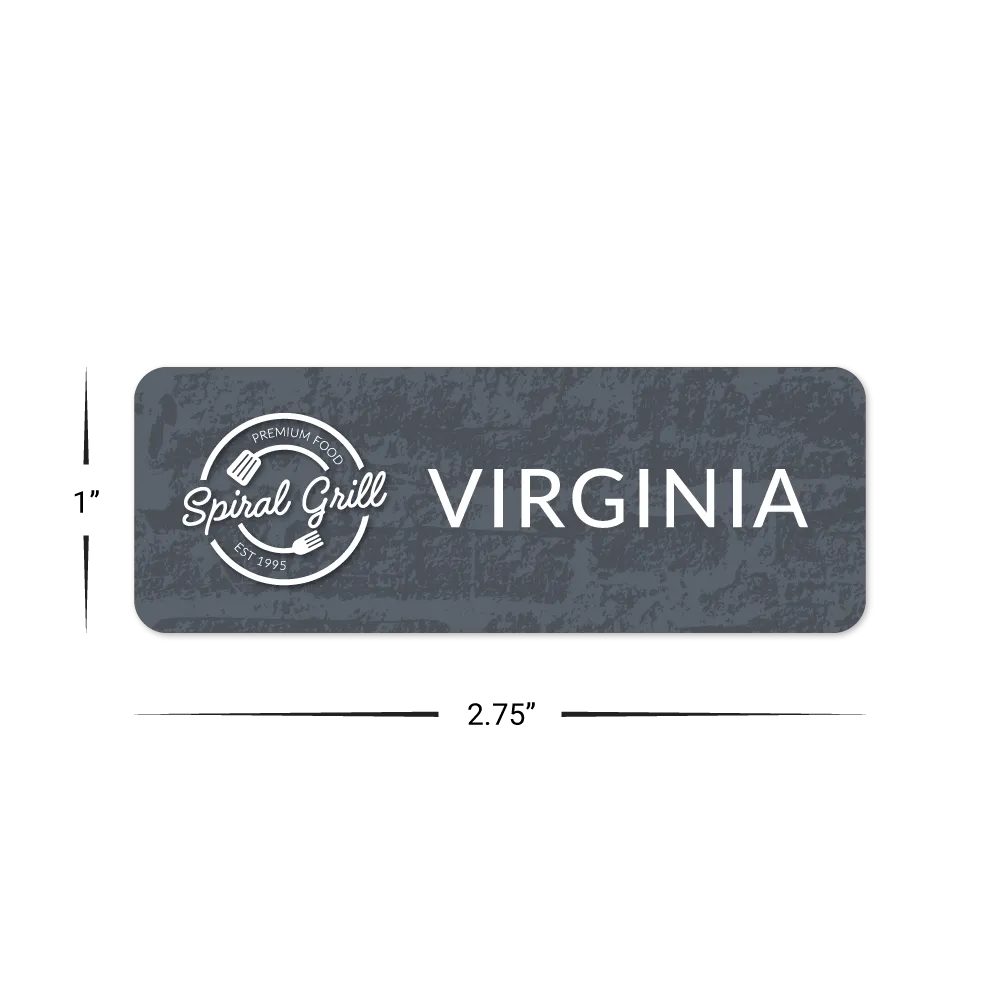 Custom Name Tags 10-Pack - Standard