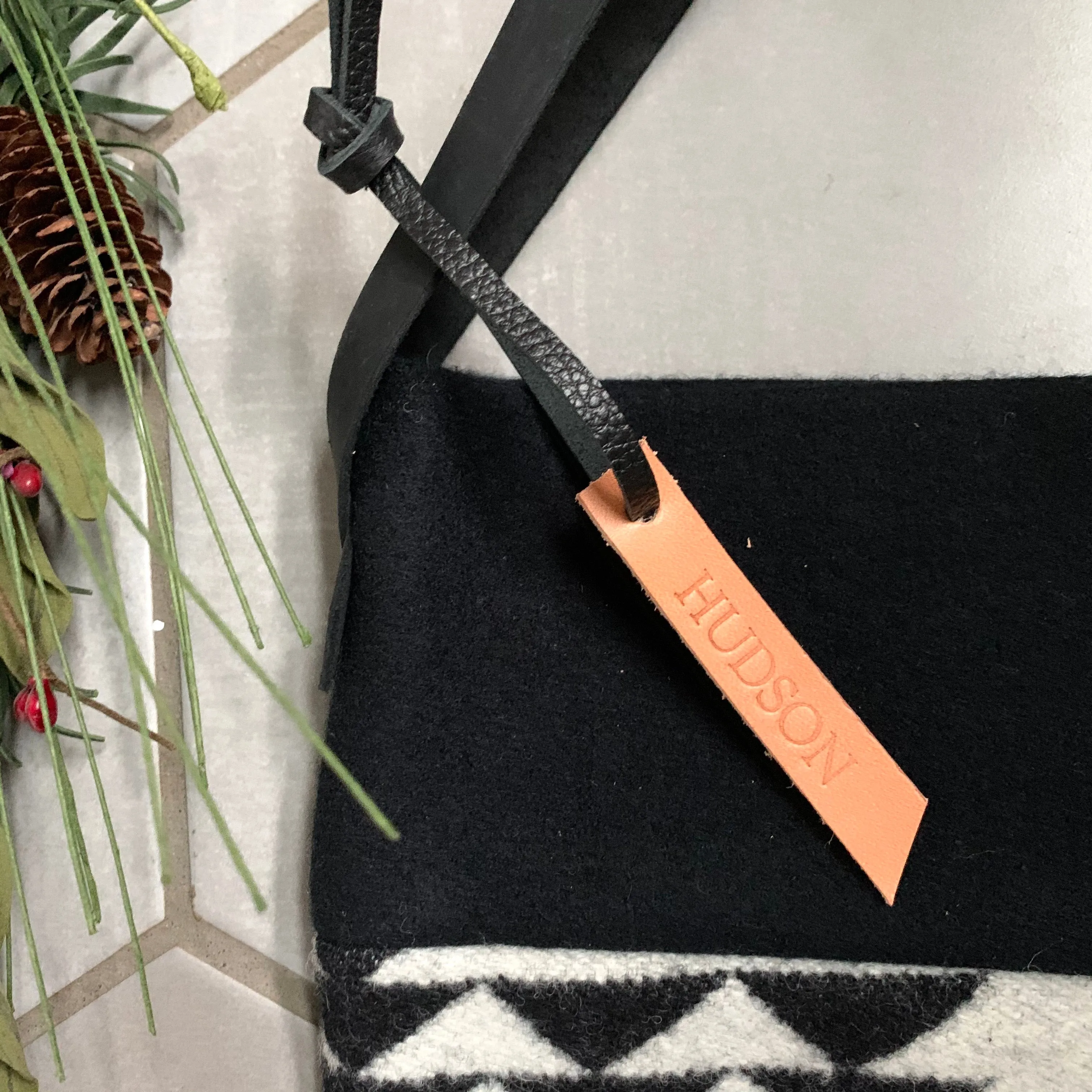 Custom Stocking Name Tag