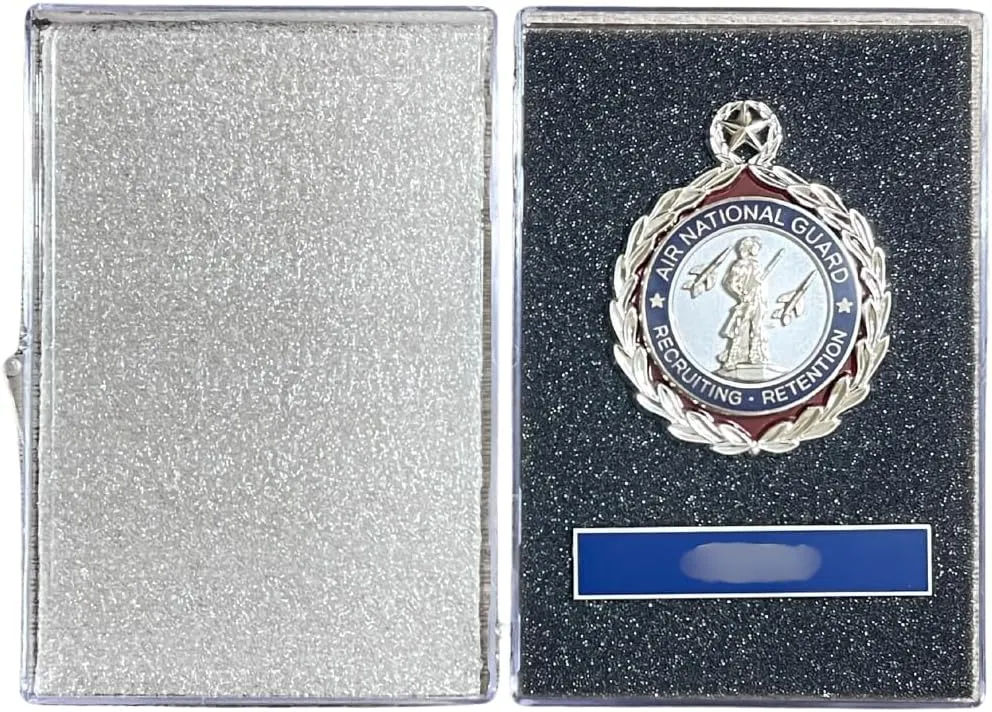 Customize Air Force Service Dress Silver Name Tag (Regular Posts)