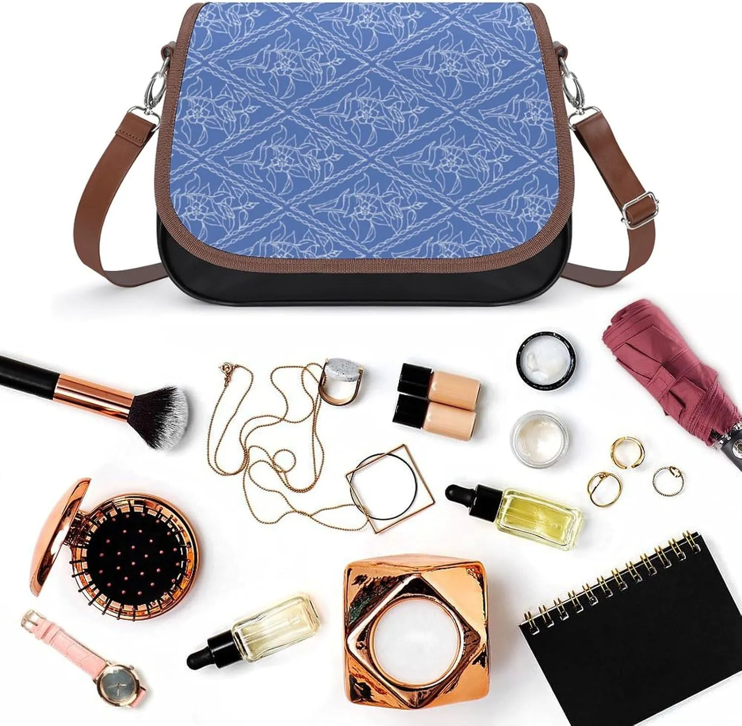 Cute AutismAwareness Fashionable And Durable Portable Leather Shoulder Bag