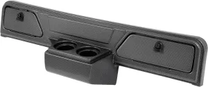 Dashboard Cover Compatible with 1986-1994 EZGO Marathon Golf Cart Dash Cover Plastic ABS W/Lockable Doors