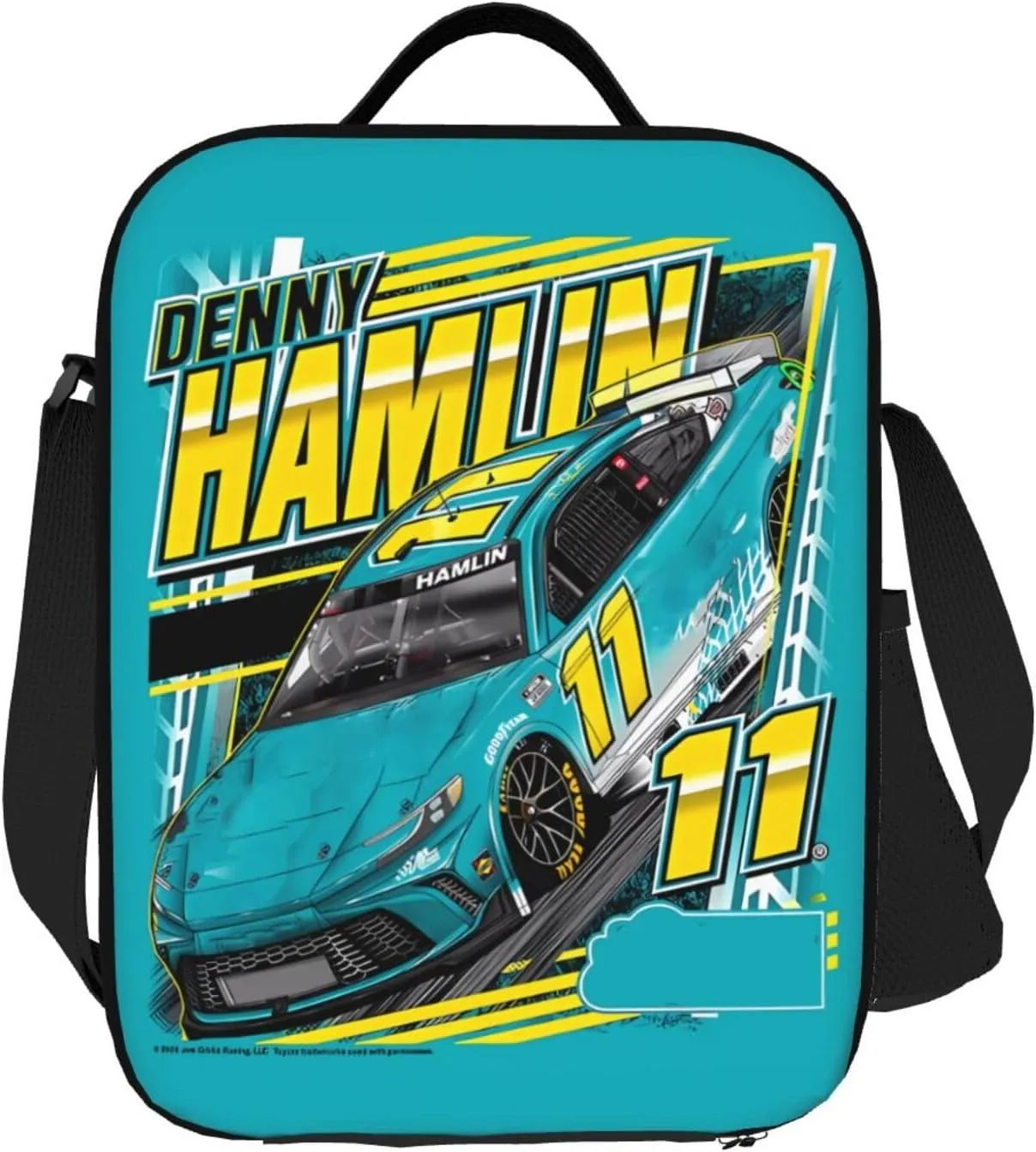 Denny Hamlin 11 Lunch Box Insulated for Women Men Reusable Large Capacity Lunchbox Work Travel Picnic