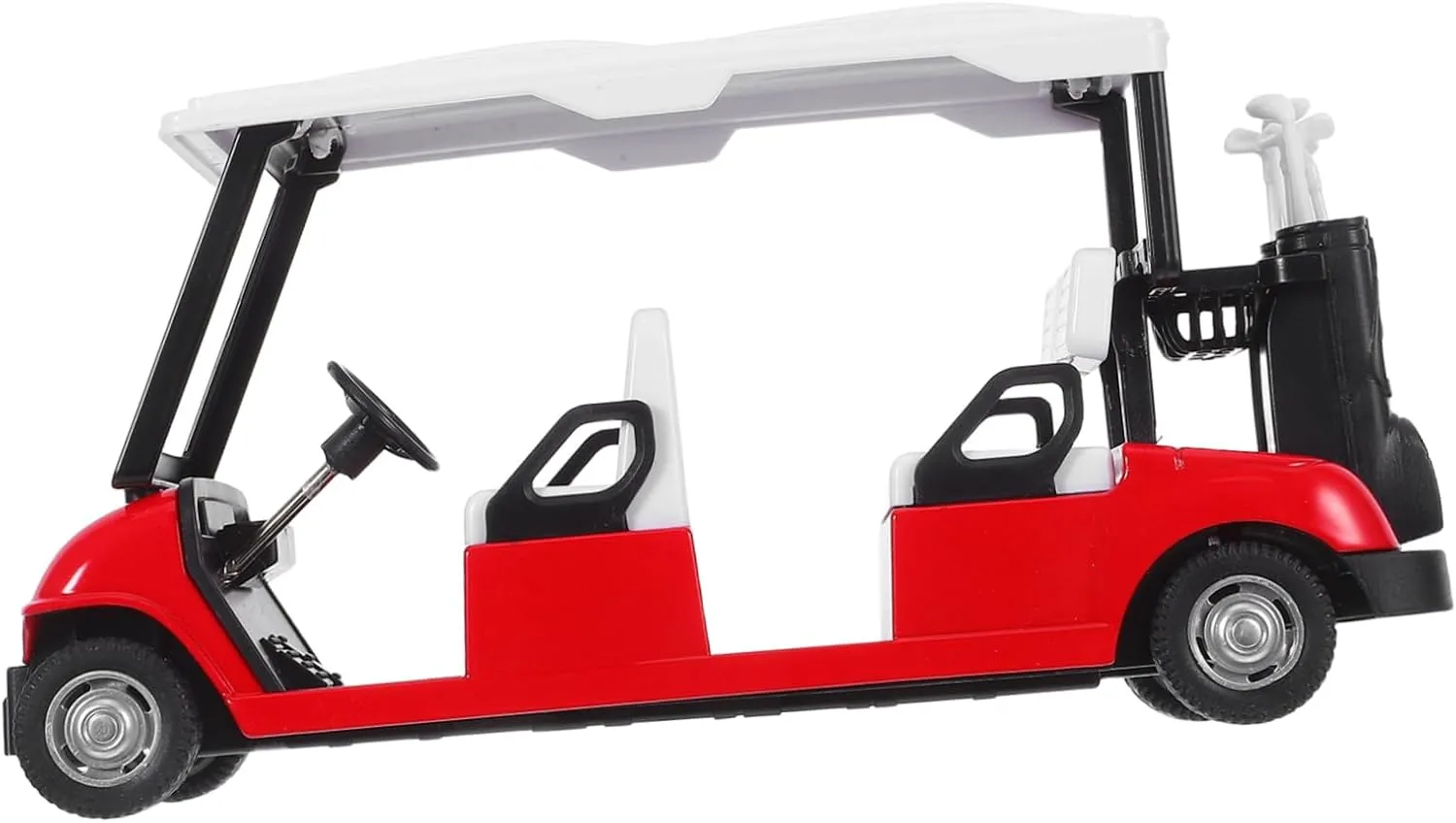 Diecast Mini Golf Cart Model Pullback Action for Collectors Realistic Design for Home Office Decor Golf Party Present