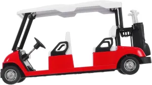 Diecast Mini Golf Cart Model Pullback Action for Collectors Realistic Design for Home Office Decor Golf Party Present