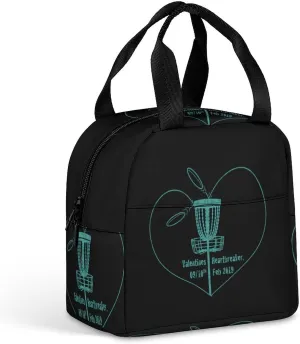 Disc Golf Icon Basket Lunch Box Bag Tote for Women Men Insulated Lunchbox Containers Work Picnic Travel