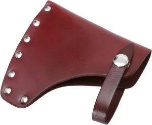 DOITOOL 2 Pcs Ax Protector Metal Holder Adjustable Stand Belt Holster Leather Axe Sheath Metal Axe Sheath Axe